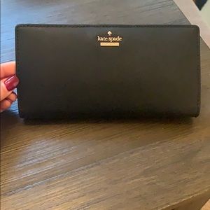 Kate spade black wallet